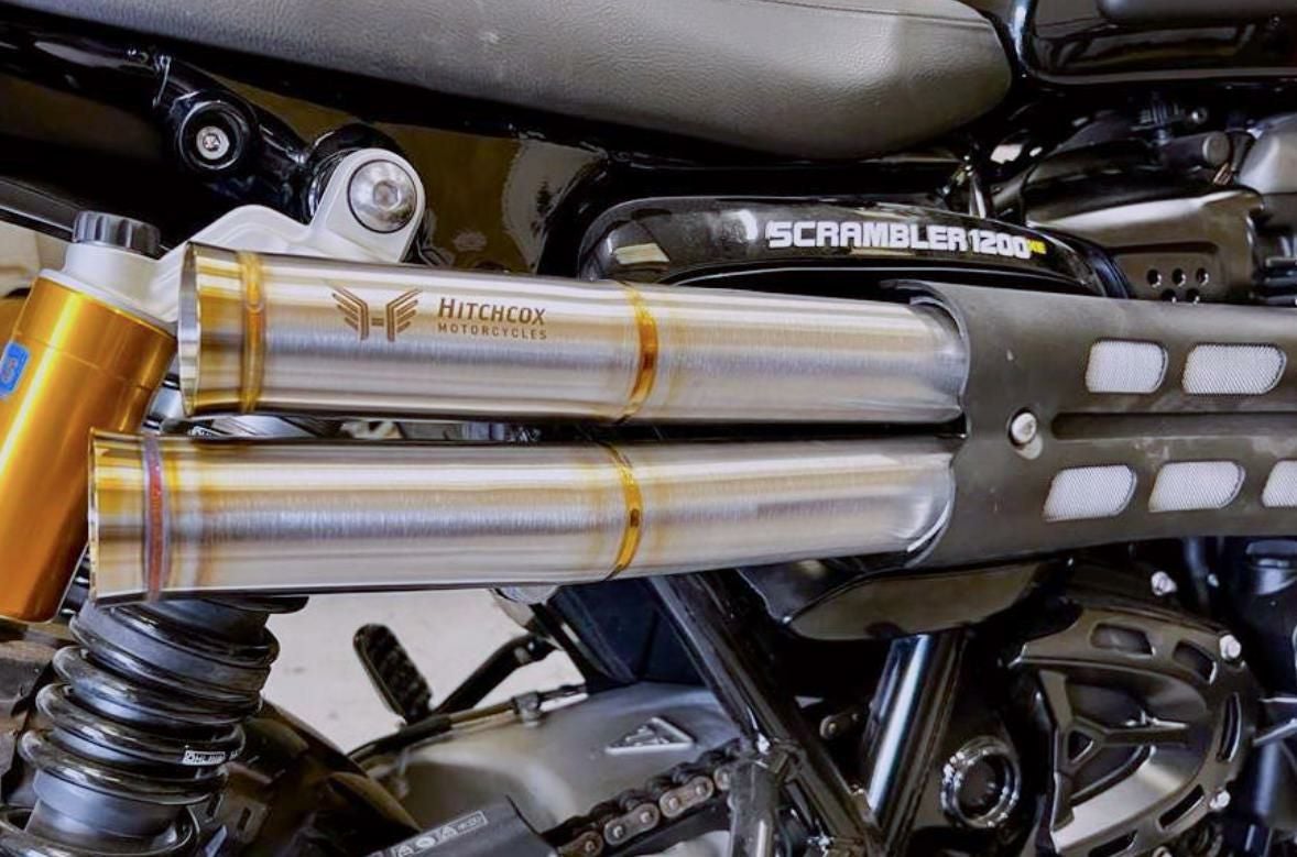 トライアンフ スクランブラー 1200 XE/XC ～23 コニカルエンドスリップ