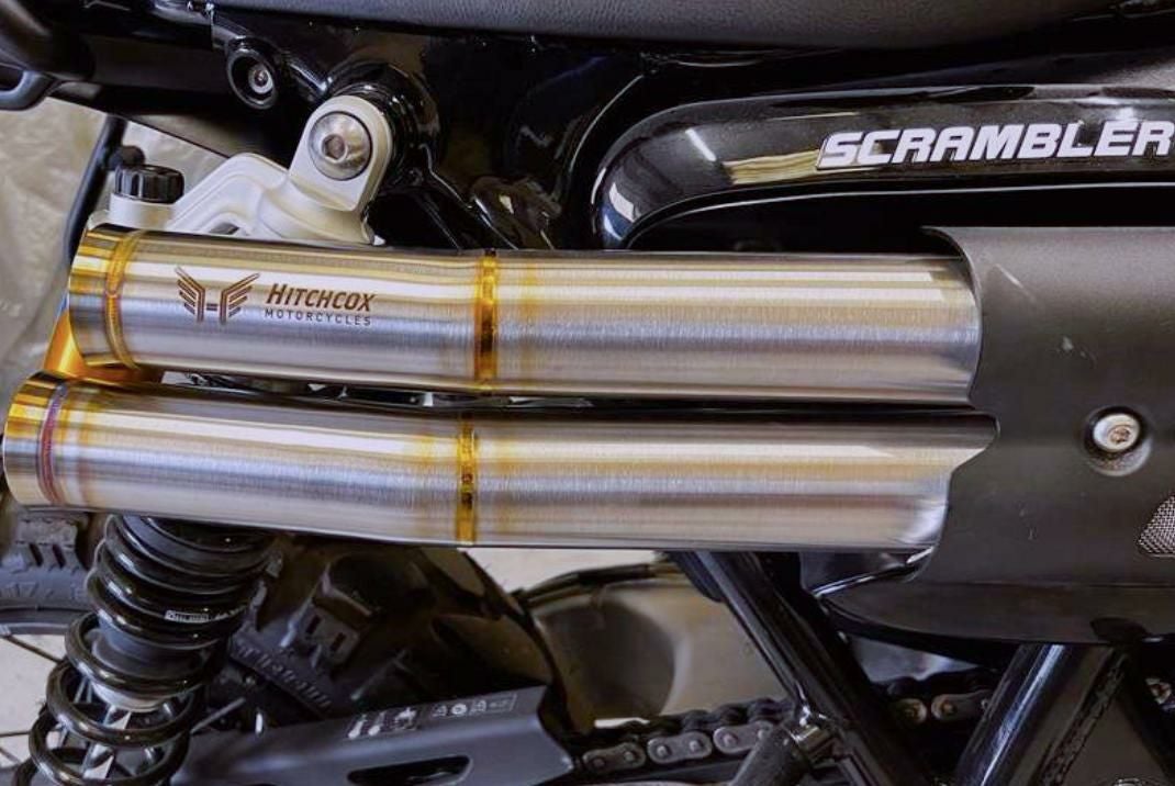 トライアンフ スクランブラー 1200 XE/XC ～23 コニカルエンドスリップ
