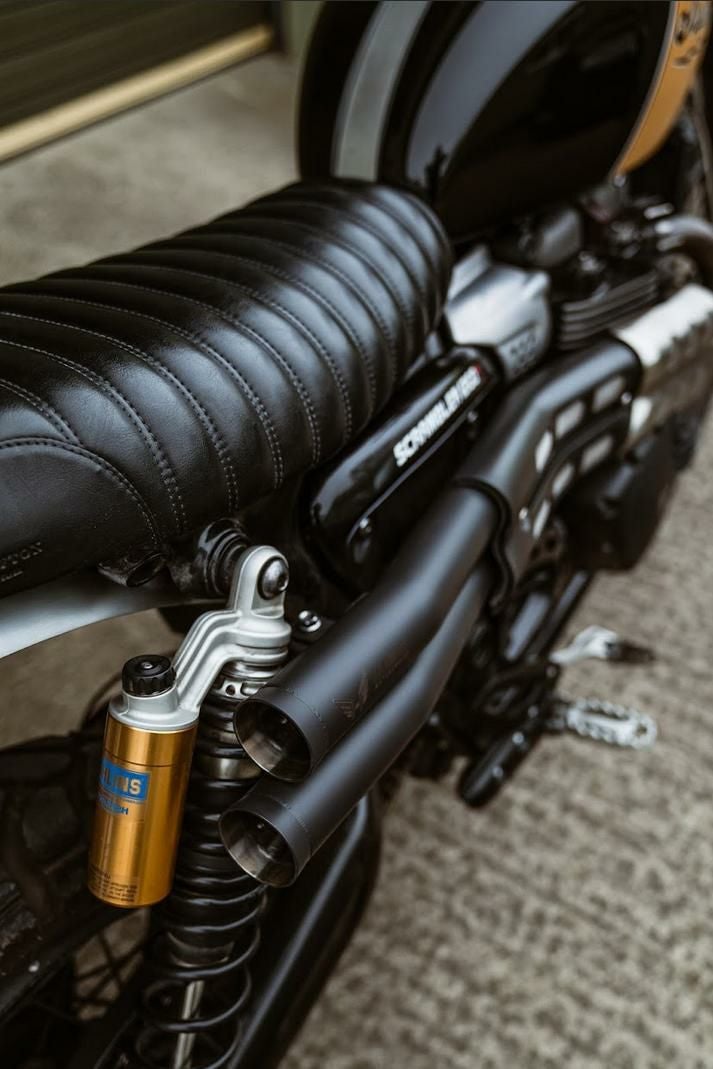 トライアンフ スクランブラー 1200 XE/XC ～23 コニカルエンドスリップ