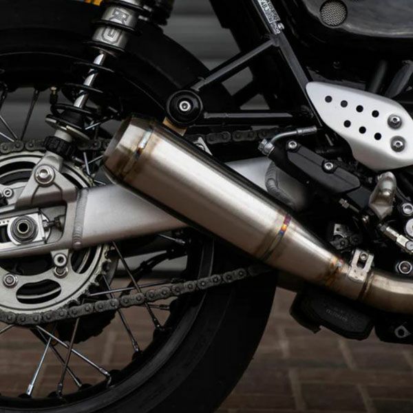 トライアンフ スラクストン 1200 R/RSスリップオンマフラー HITCHCOX