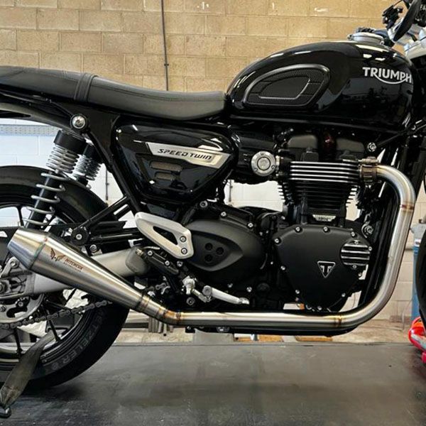 トライアンフ スラクストン 1200 R/RS フルシステム コーンタイプ