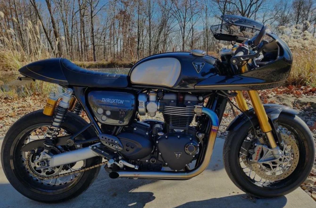 トライアンフ スラクストン 1200 R/RS ドラッグフルエキゾースト