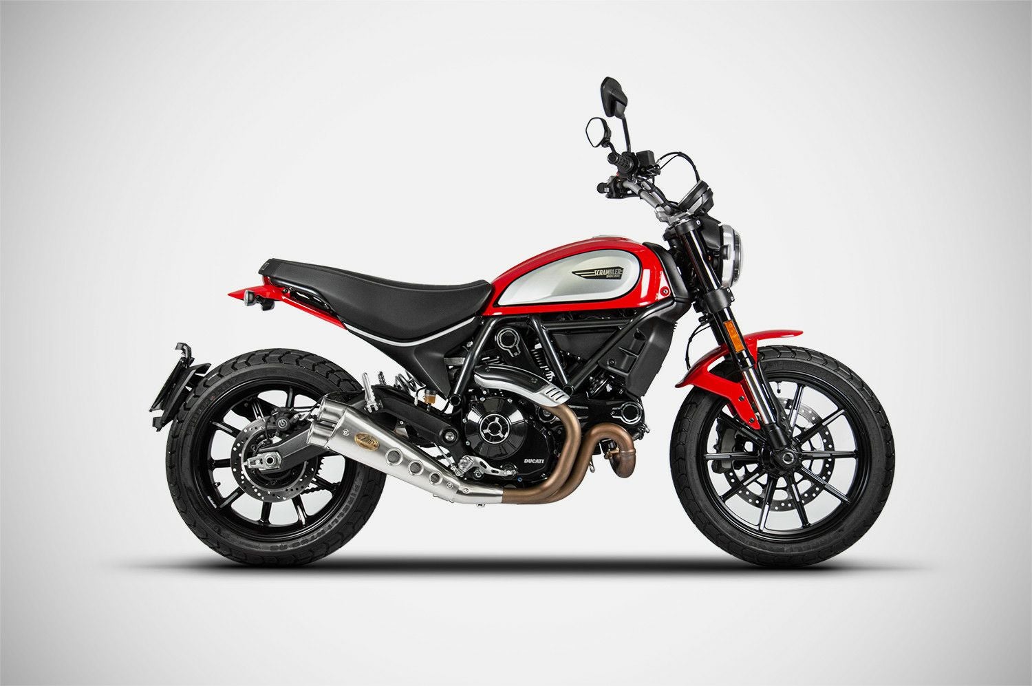 DUCATI スクランブラー800 21-22 スリップオンマフラー 