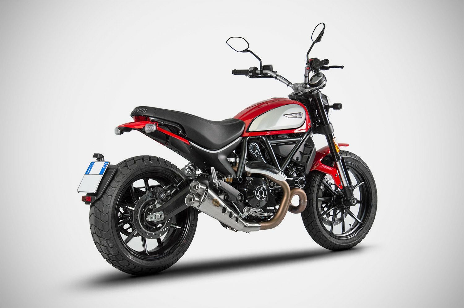 DUCATI スクランブラー800 21-22 スリップオンマフラー 