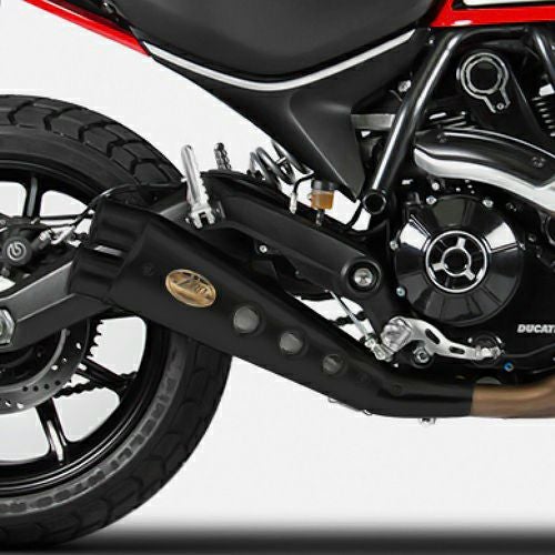 DUCATI スクランブラー800 2023- スリップオンマフラー カーボン