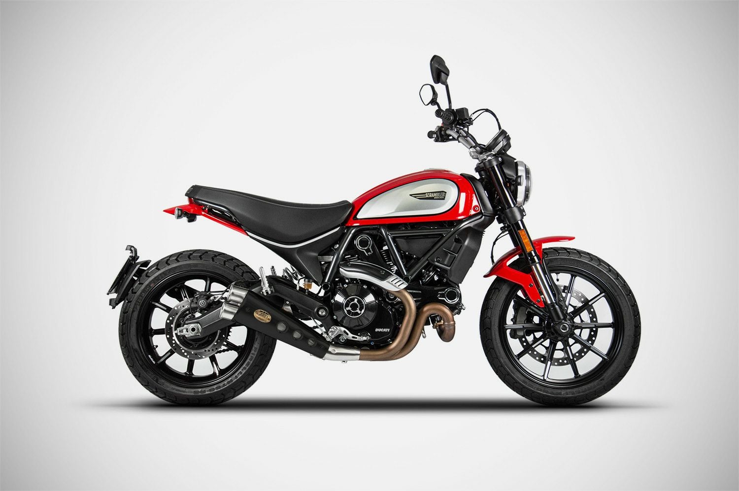 DUCATI スクランブラー800 21-22 スリップオンマフラー 