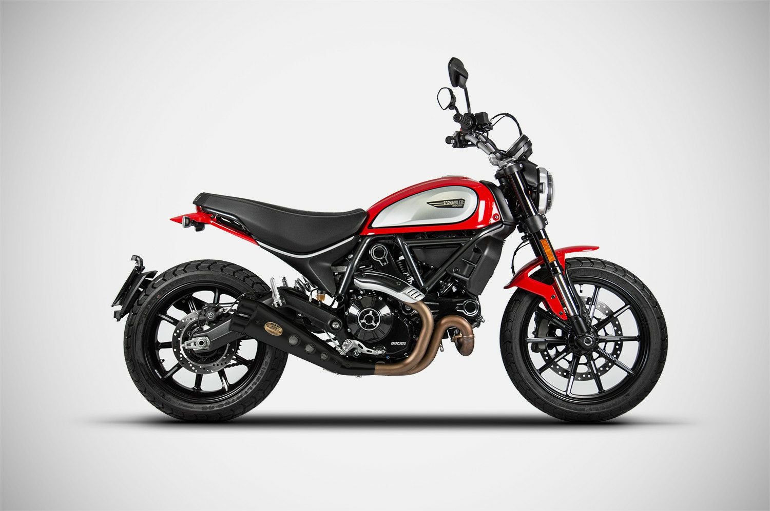 DUCATI スクランブラー800 21-22 スリップオンマフラー 