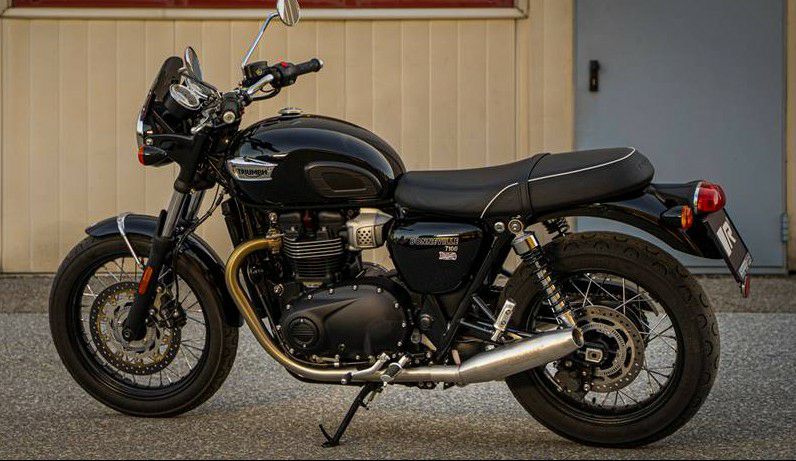 【週末セール】ボンネビルt120　REMUS マフラー ボンネビル T100/T120 スリップオンマフラー Eマーク付き ステンマット