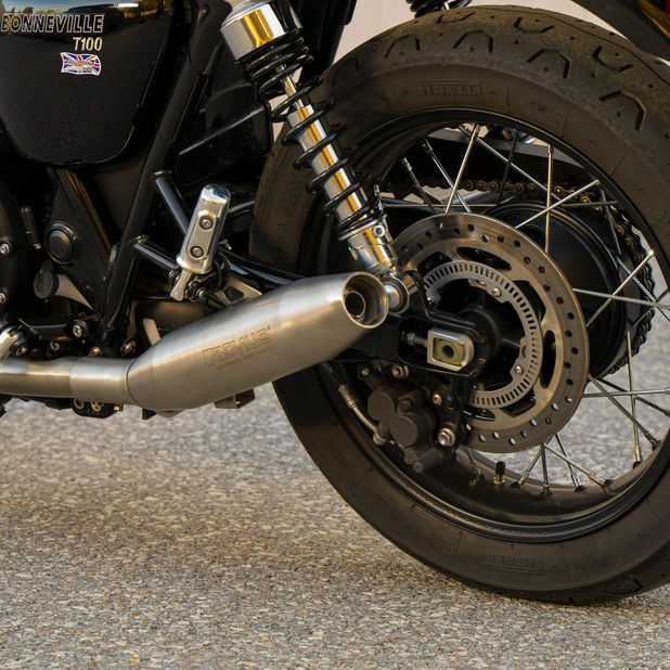 MotoneTriumphボンネビル T100/T120 スリップオンマフラー ボンネビル T100 T120 スリップオンマフラー キャプトン 