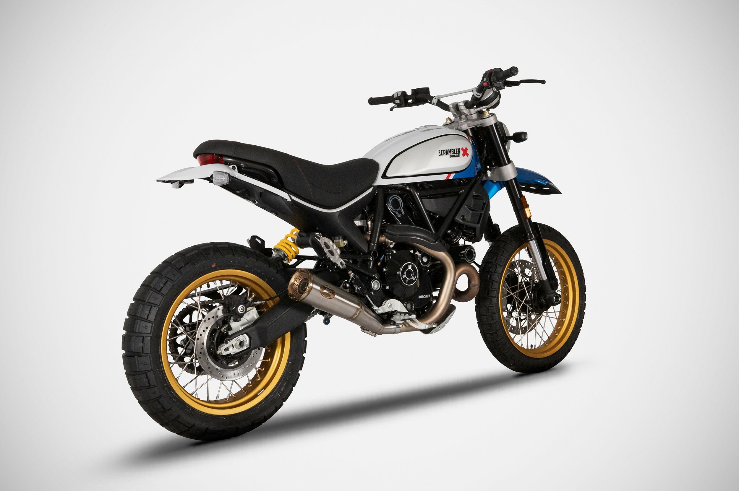 DUCATI スクランブラー デザートスレッド 21-22 スリップオンマフラー