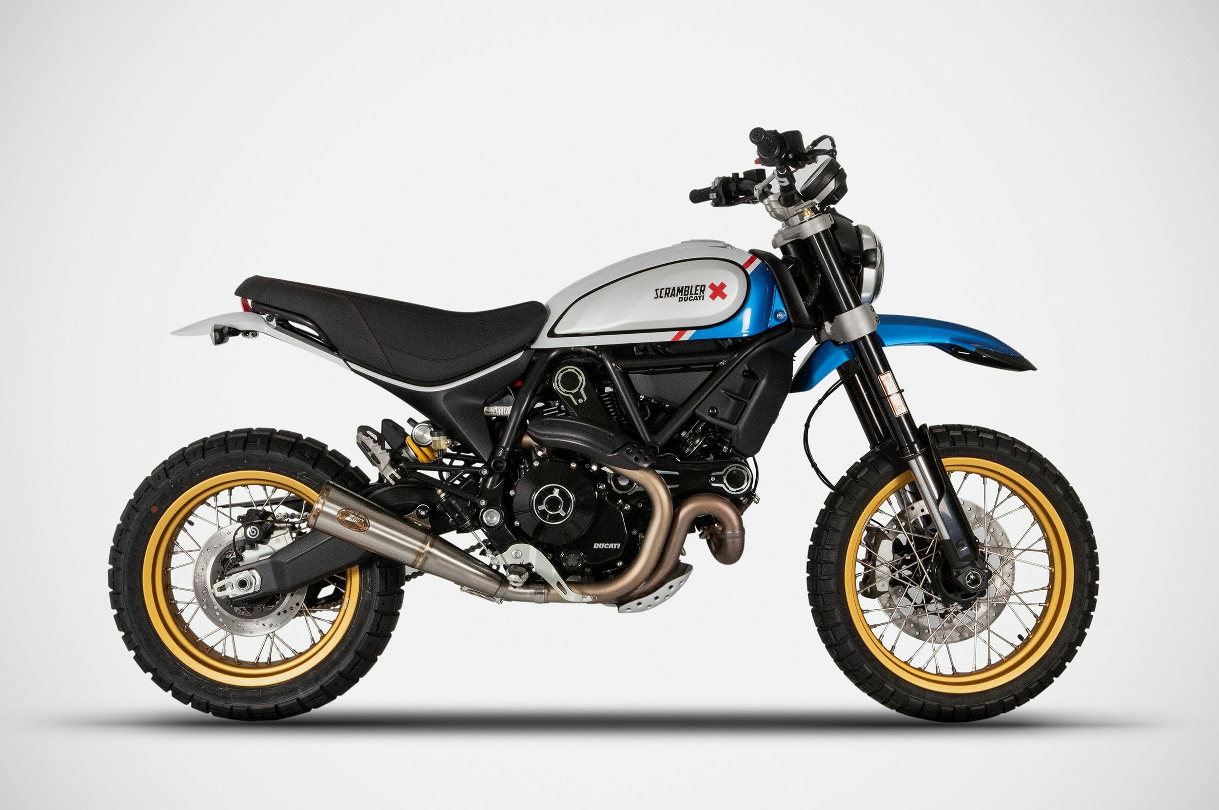 DUCATI スクランブラー デザートスレッド 21-22 スリップオンマフラー