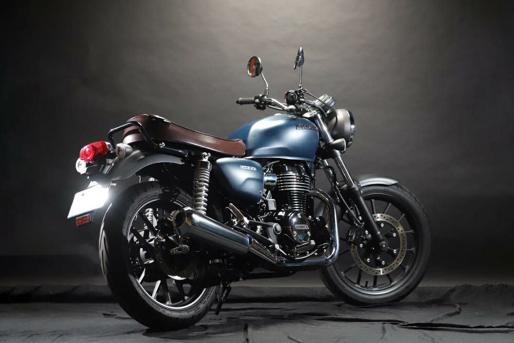 ホンダ GB350 シート タックロール ブラウン 