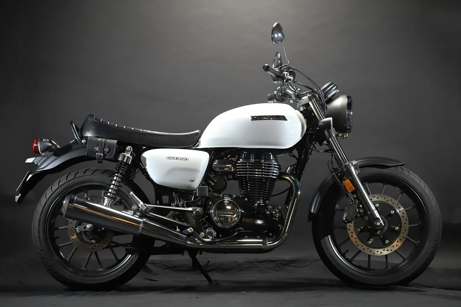 ホンダ GB350 シート タックロール ブラック 