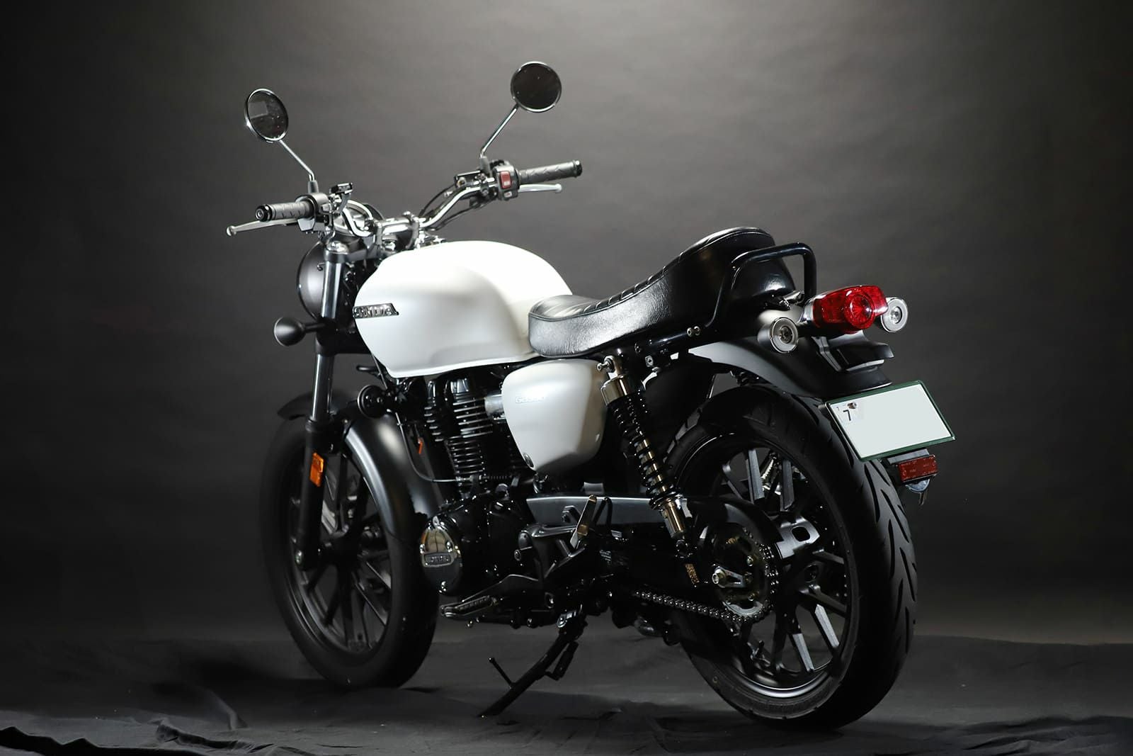 ホンダ GB350 シート タックロール ブラック 