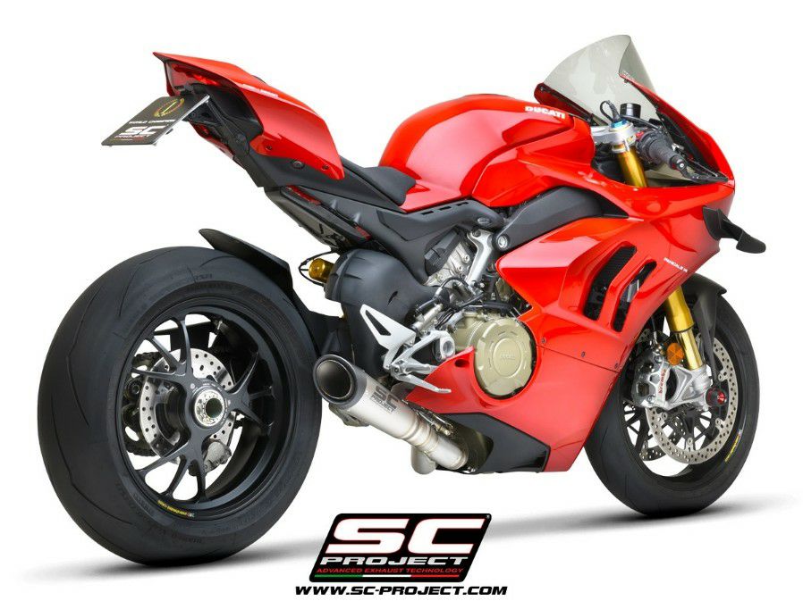 DUCATI パニガーレV4/V4S 2021 スリップオンマフラー S1 チタン SC