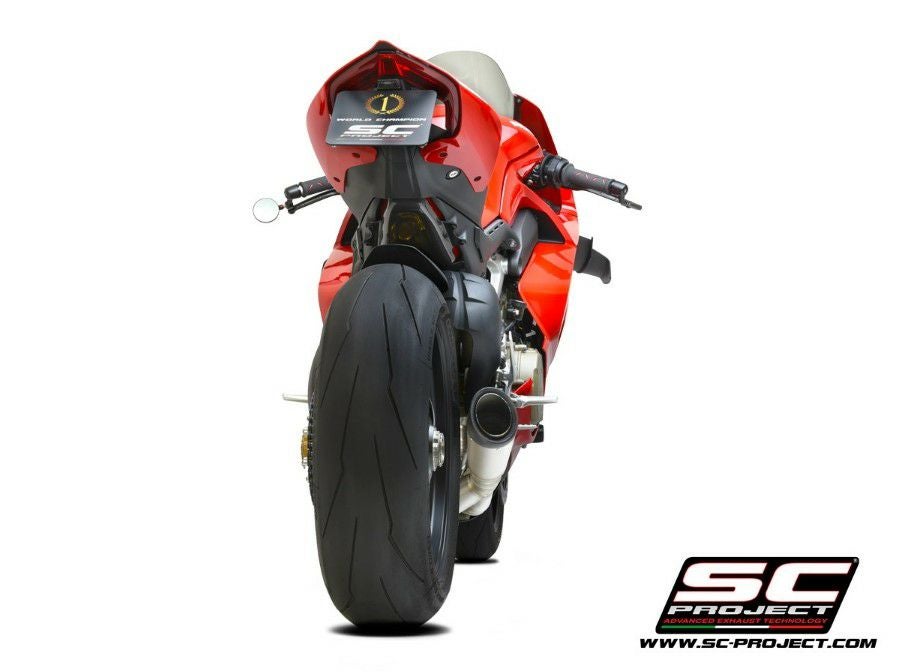 DUCATI パニガーレV4/V4S 2021 スリップオンマフラー S1 チタン SC