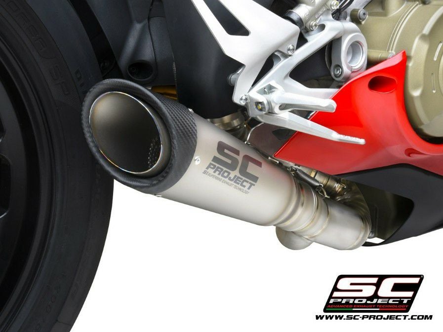 DUCATI パニガーレV4/V4S 2021 スリップオンマフラー S1 チタン SC