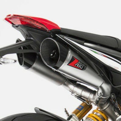 V85TT 19- スリップオンマフラー レーシング仕様 ステンレス ブラック 