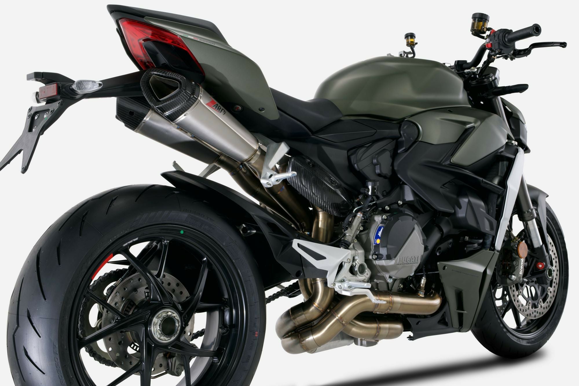 DUCATI ストリートファイターV2 (2020-2023) フルエキゾーストマフラー