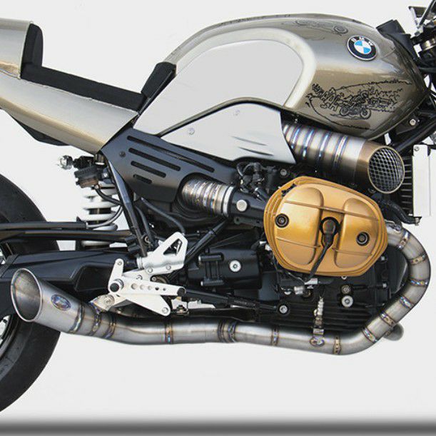 RnineT 15-20 フルエキゾーストマフラー チタン レース用 ZARD