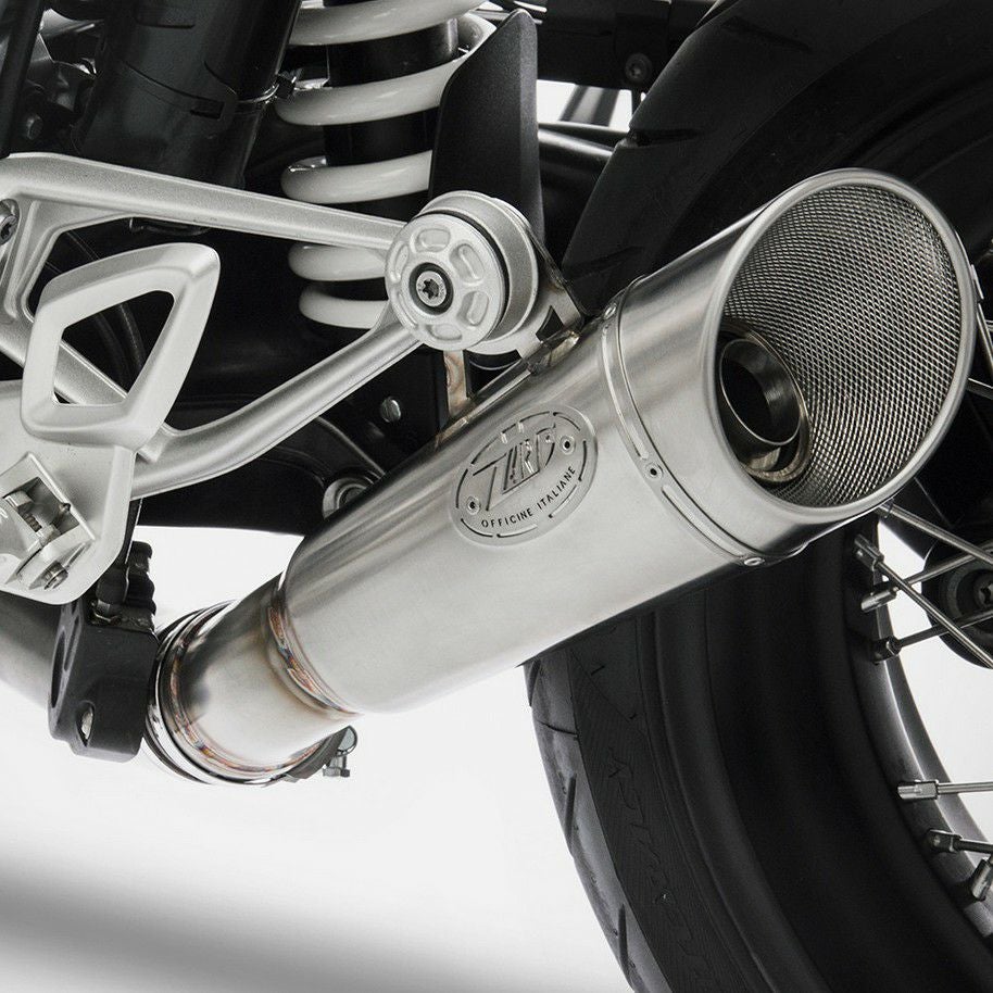 BMW RnineT フルエキゾースト マフラー シルバー FCRオリジナル