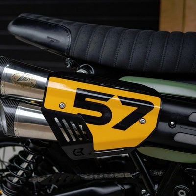 トライアンフ スクランブラー1200 ヒートガード ブラック RAISCH_1