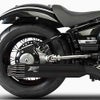 BMW R18 20-24 フルエキゾーストマフラー レース用 ステンレス ブラック ZARD_1
