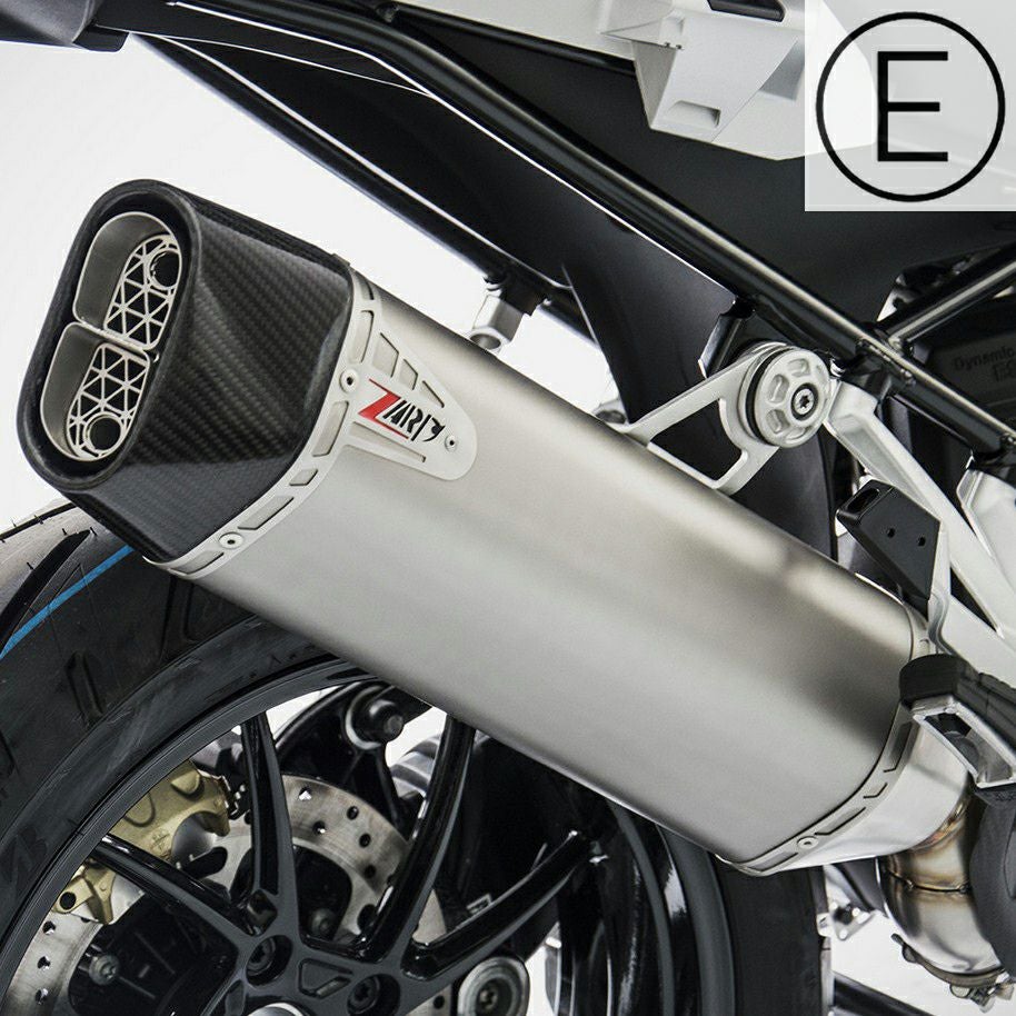 V85TT 19- スリップオンマフラー Eマーク付き ステンレス ブラック