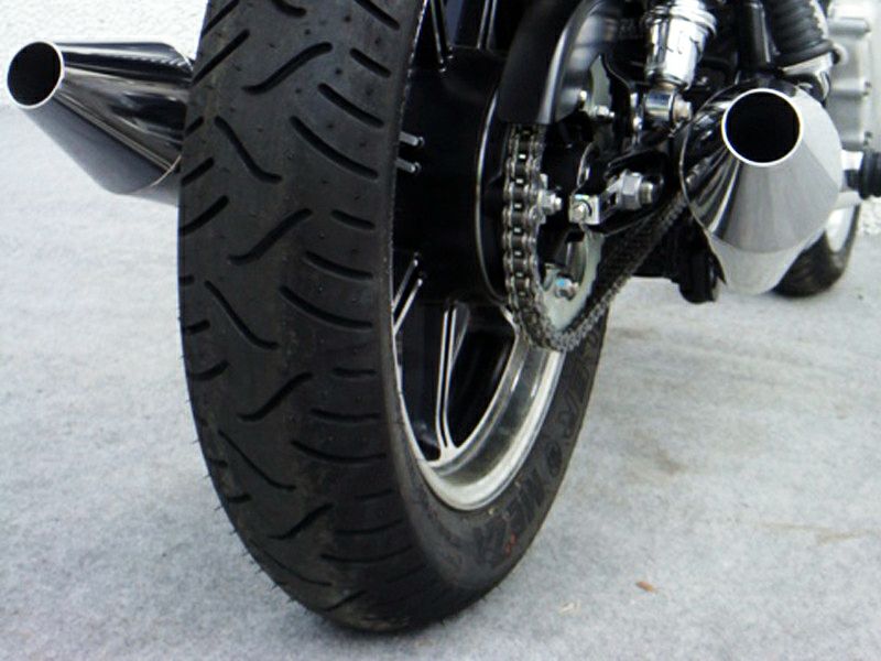 大和ステンレス　スリップオンマフラー（トライアンフボンネビルT100空冷用） 空冷ボンネビル T100 SE スリップオンマフラー 
