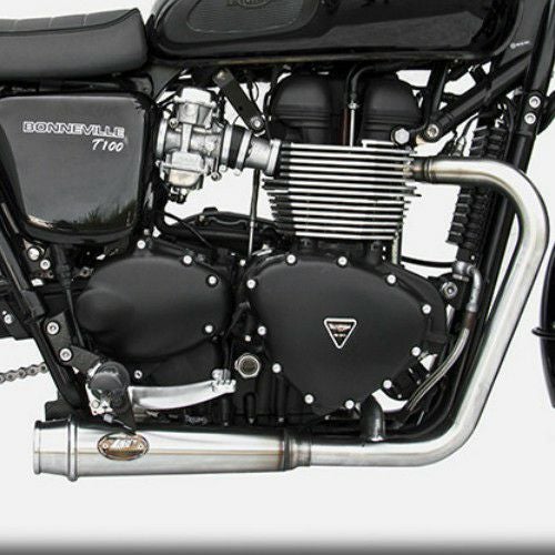 空冷ボンネビル T100/スラクストン900 フルエキゾーストマフラー ZARD