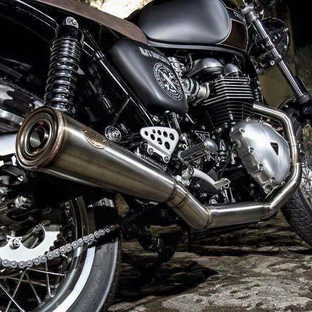 空冷ボンネビル T100/スラクストン900 フルエキゾーストマフラー