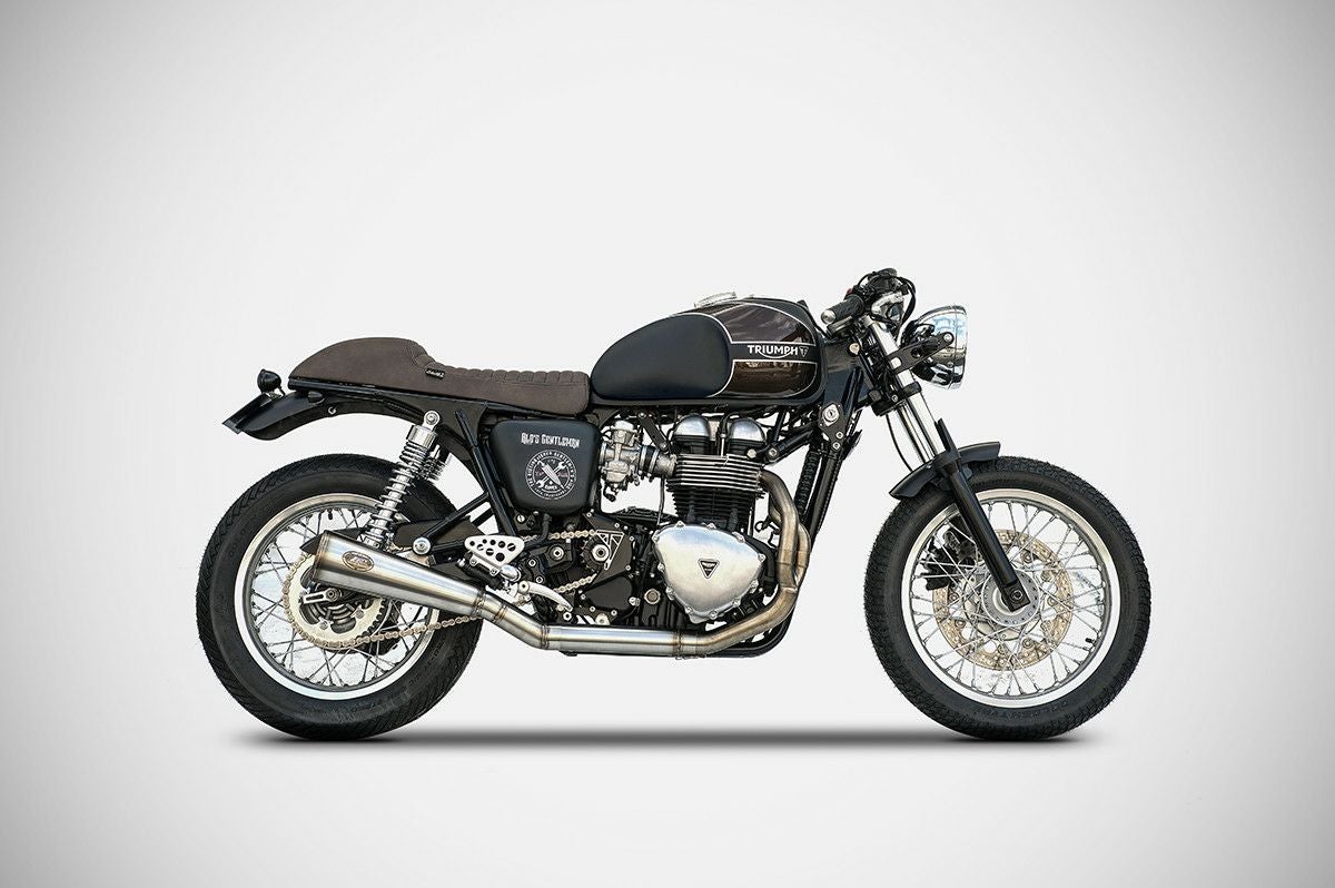 空冷ボンネビル T100/スラクストン900 フルエキゾーストマフラー 
