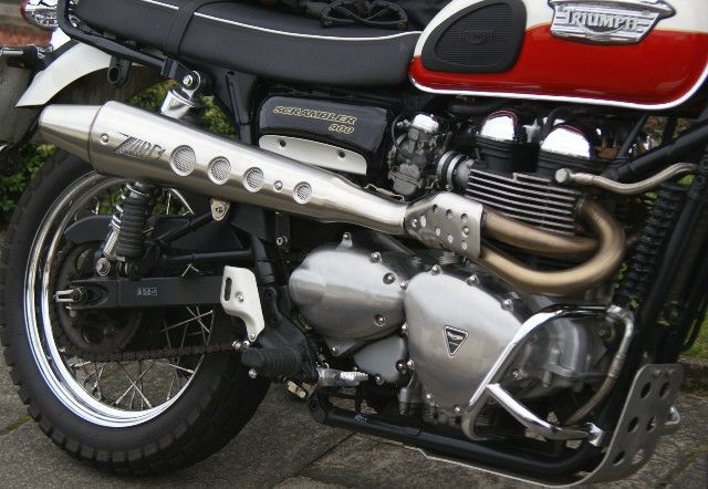 空冷 スクランブラー900 フルエキゾーストマフラー 