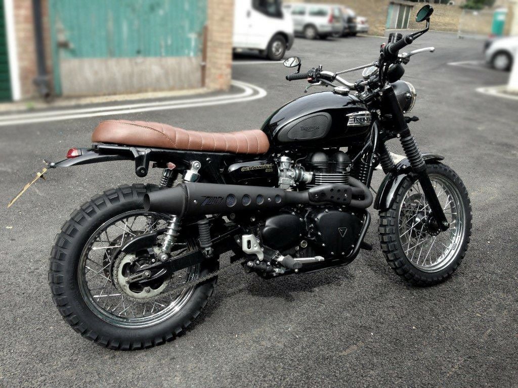 空冷 スクランブラー900 フルエキゾーストマフラー 