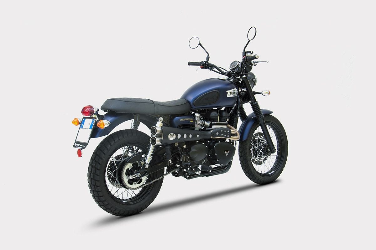 空冷 スクランブラー900 フルエキゾーストマフラー 
