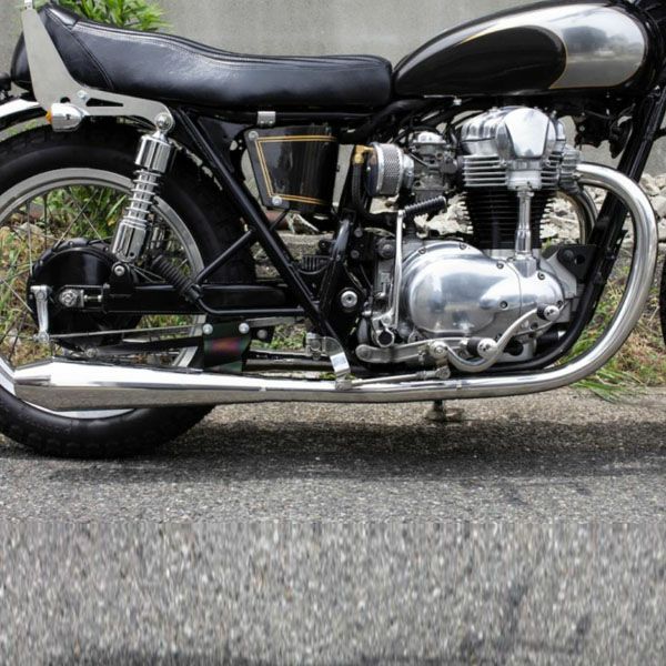 モーターロック製 ミラー類セット　バラ売り可能 W650 カワサキ W650/400 新型ニールックミラーブラケット モーターロック
