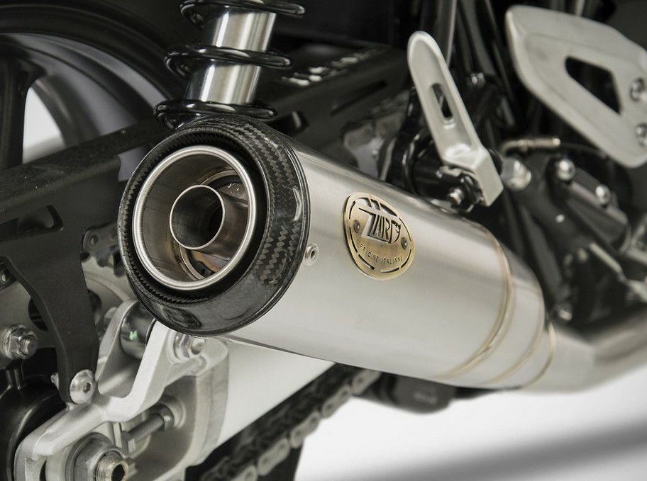スピードツイン1200 スラクストン1200 スリップオンマフラー カーボン