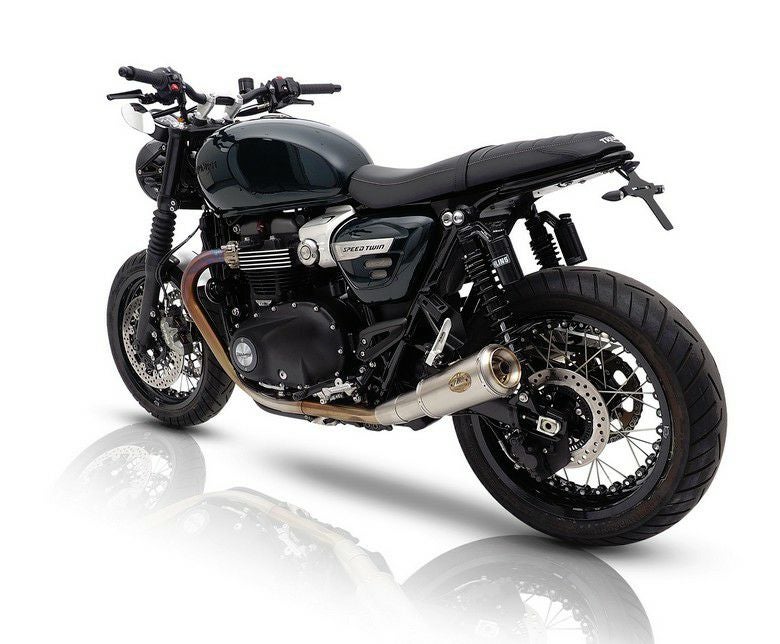 スピードツイン1200 スラクストン1200 スリップオンマフラー カーボン