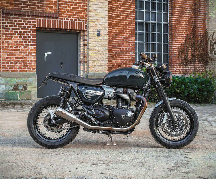 スピードツイン1200 スラクストン1200 スリップオンマフラー