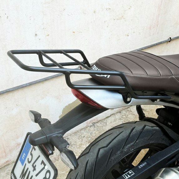 トライアンフ スクランブラー400X リアラゲッジラック サテンブラック La Poderosa_1