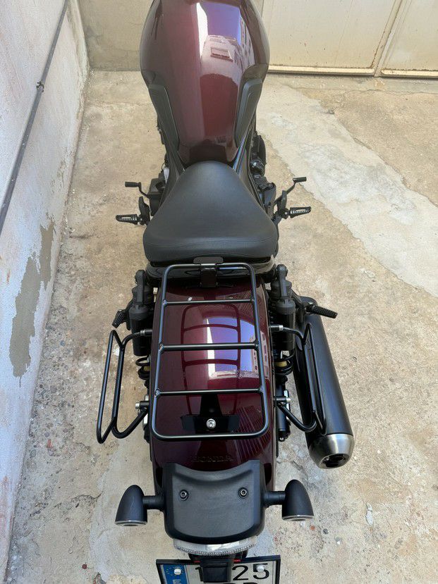 レブル1100 サドルバッグサポート サテンブラック 左右セット La 