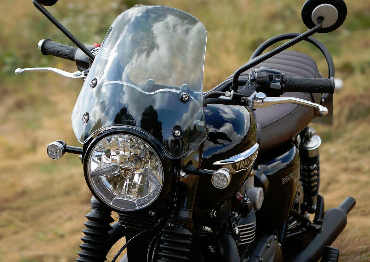 空冷 水冷 ボンネビル T100 T120 スクリーン 
