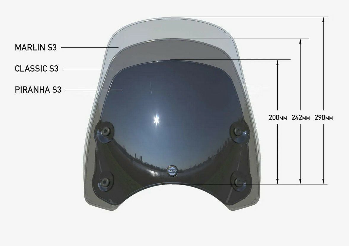 空冷 水冷 ボンネビル T100 T120 スクリーン 