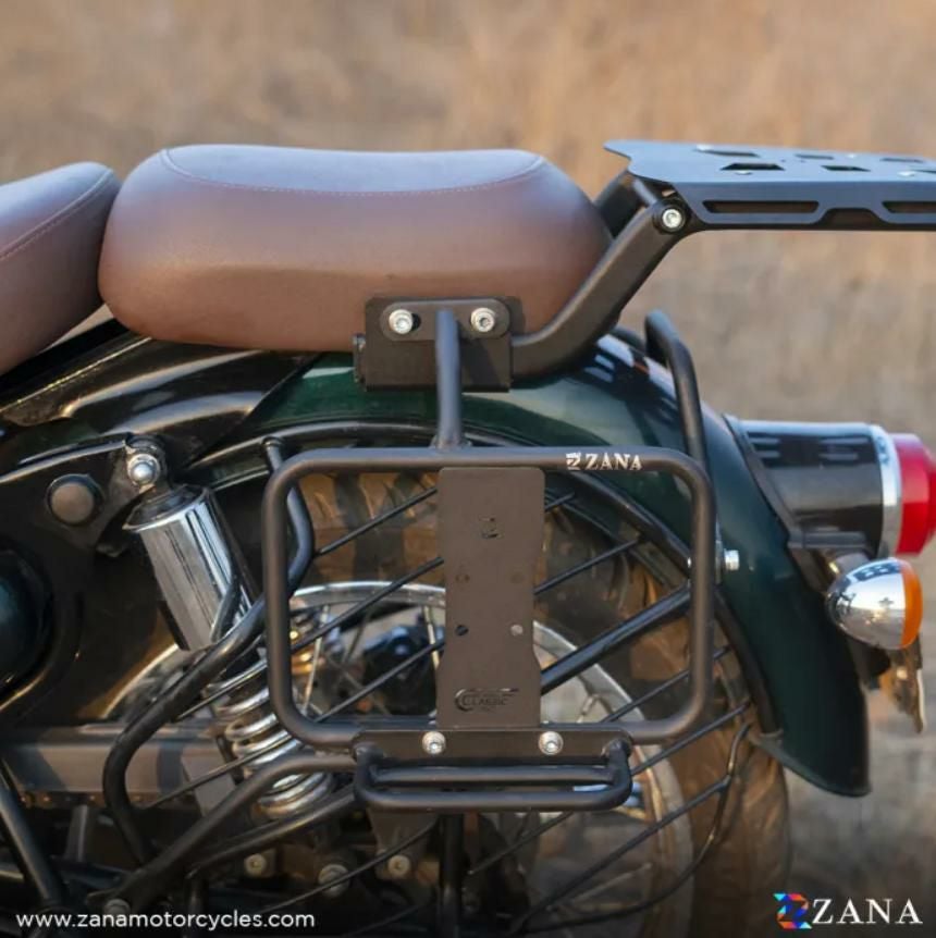 ロイヤルエンフィールド　クラシック350 サドル ロイヤルエンフィールド クラッシック 350 サドルバッグサポート 補強
