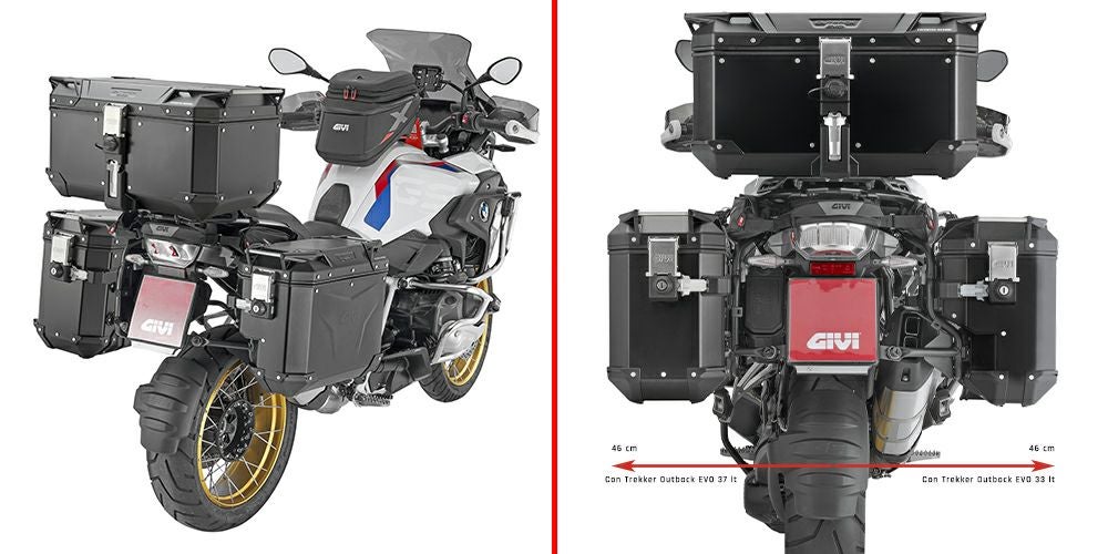  R1250 ツーリングケース右 BMW R1200GS/R1250GS MONOKEY CAM-SIDE サイドケースホルダー OBKEVS33