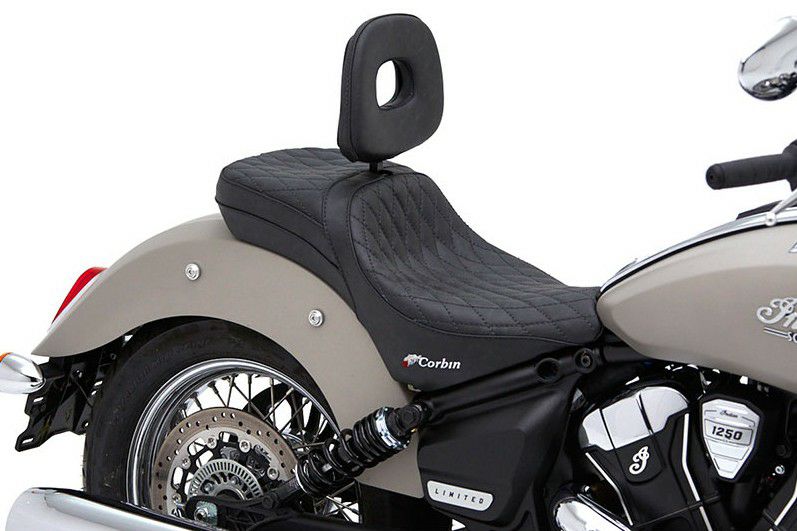 インディアン スカウト 25- デュアルツーリング シート Corbin