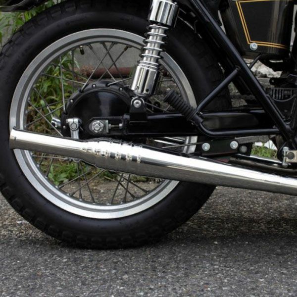 カワサキ W650/400 69トランペット フルエキ MID モーターロック