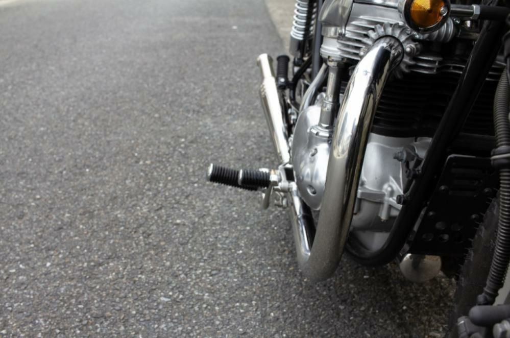 カワサキ W650/400 69トランペット フルエキ MID モーターロック