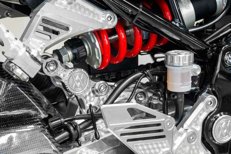 Z900RS/CAFE ローダウンキット 20mm ビレット・ハニカム