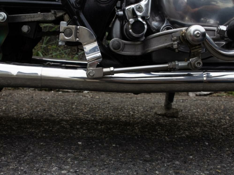 カワサキ W650/400 69エキゾースト LOW モーターロック | バイク